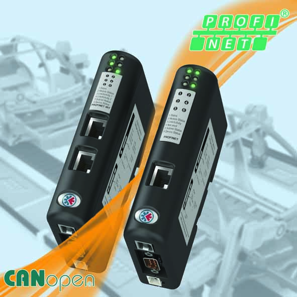 La passerelle Anybus X-gateway fait dialoguer les dispositifs CANopen avec Profinet